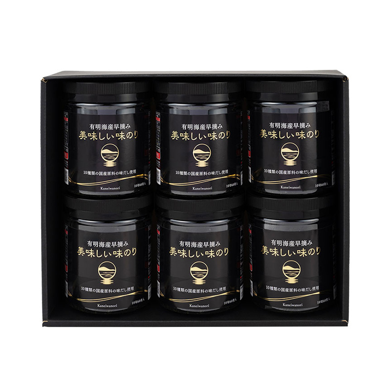 【6443】美味しい味のり6本詰め（A-1）