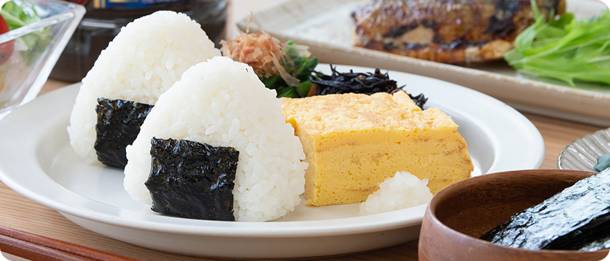 おにぎりに | かね岩海苔オンラインショップ | おいしい海苔のある幸せ